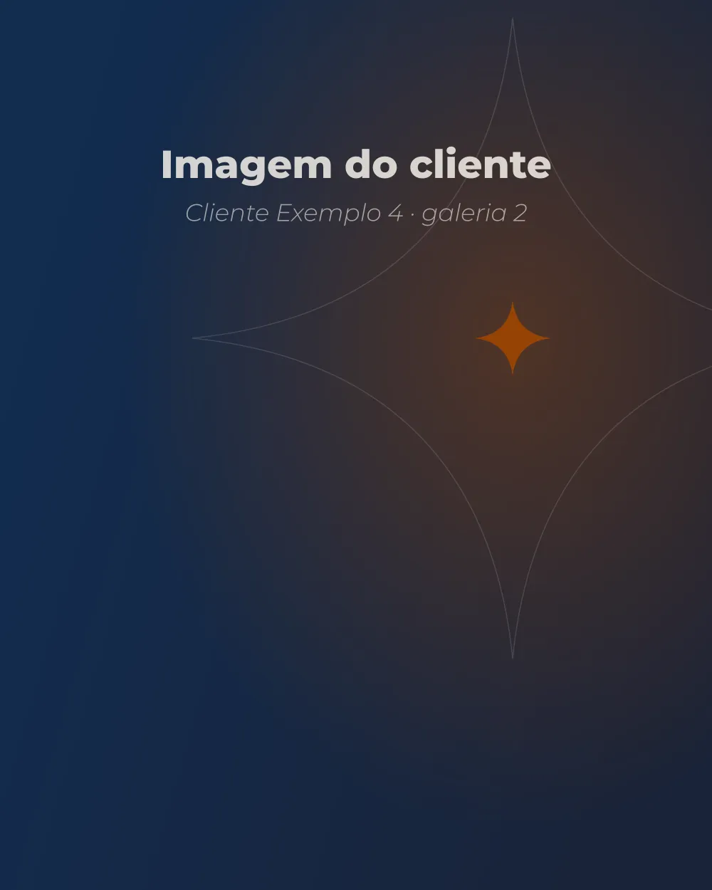 Imagem de exemplo 1 do Cliente Exemplo 4