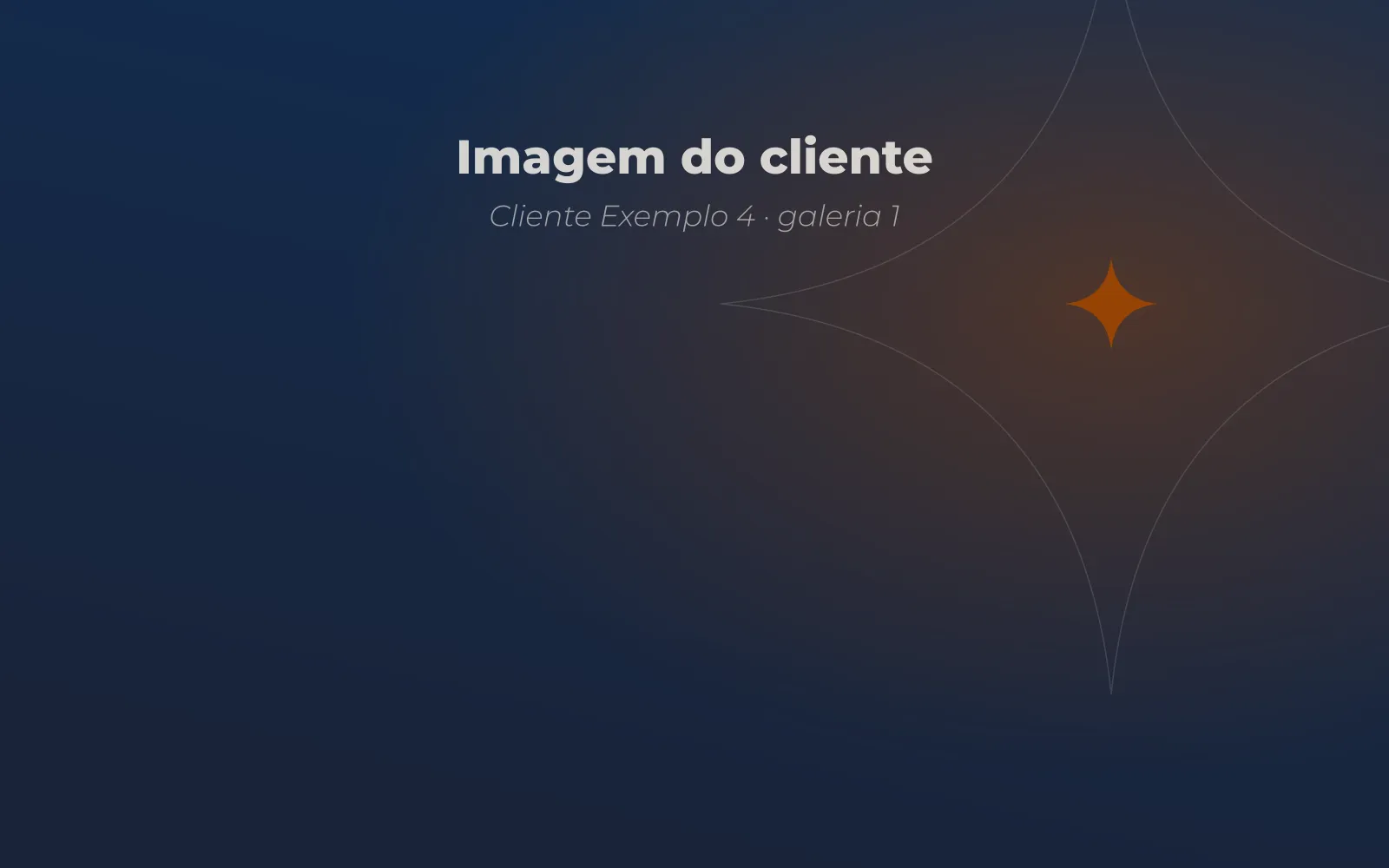 Imagem de exemplo 3 do Cliente Exemplo 4